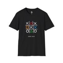 Game Over Tic Tac Toe T-Shirt, Retro Gamer Style M