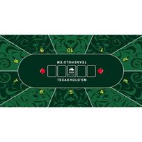 Pokerio stalo danga Buffalo, žalia, 180x90 cm 3 mm