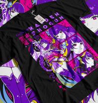 Unisex Genshin Impact Eula, Raiden Shogun Gaming T-Shirt, Anime Waifu Shirt 4XL