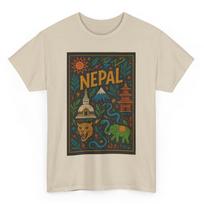 Nepal T-Shirt: Vintage Himalayan Graphic Tee for Nature Lovers 2XL