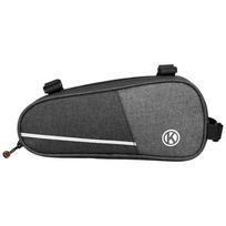 Waterproof Luggage Storage Biike Triangle Beam Bag Bicycle Bag Bicycle Frame Pouch Crossbar Bag pilka