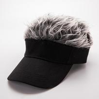 Creative Performance Wig, Golf Baseball Cap, Sun Hat For Hip-Hop, Fun Duckbill Sun Hat, Pointed Wig Hat For Men And Women