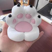 Cute Cat Paw Phone Stand Base-Style Creative Desktop Support Mobile Phone Holder Lazy bracket balta