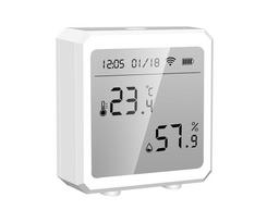 Wireless Digital Thermometer Hygrometer LCD Screen Home WIFI Temperature and Humidity Sensor Universal