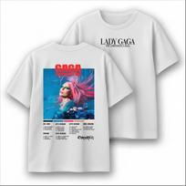 Lady Gaga The Chromatica Ball Tour Graphic TShirt Unisex Unisex Pop Streetwear Short Sleeve Cotton Setlist Music Fan Merch Tee Tops M