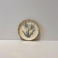 Vintage Ceramic 6 Inch Small Plate for Dessert Snack Fruit Cake Bone Spitting Dish Retro Home Tableware