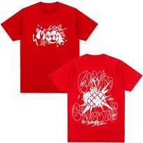 Anime Jojo Bizarre Adventure Gudo Mista T Shirts Unisexs Unisex Casual Cotton Short Sleeves Oversized Tshirts Harajuku Streetwear 4XL