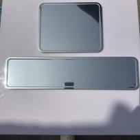 Kenya Aluminum Alloy Universal License Plate Frame Long and Short Set