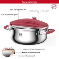 Kangbahe Pure Titanium Pressure Cooker