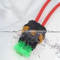 Car Fuse Holder 30A Waterproof 12V Corrosion Resistant Fuse Socket for Auto RV Truck Trailer Yacht Sailing Use one size juoda