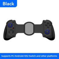 Wireless mobile game controller D11, expandable, with Hall triggers, compatible with tablet devices, supports tablet switching D11-Black juoda