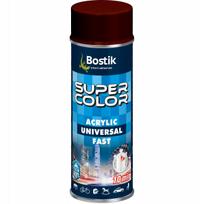 Bostik Super Color Acrylic Spray Lakier Akrylowy Brązowy 400 Ml