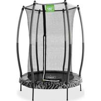 Batutas EXIT Tiggy Junior su apsauginiu tinklu ø140 cm, juodas/pilkas