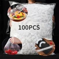 Disposable Food Bagging Preservation Bag Bowl Dish Set Preservation Bag Kitchen Organizer and Storage Container Plastic Bags 100pcs/set