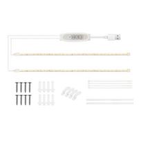 LED augalų auginimo šviesos juostelės kambariniams augalams Raudona ir 3000 000 saulėta auginimo lempa hidroponikai 50cm 2 Strips Red light & Warm light