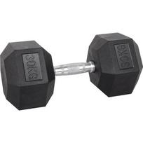 Šešiakampis hantelis inSPORTline Hexsteel 30 kg