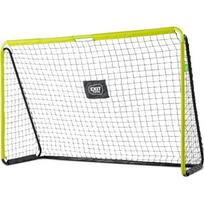 Vaikiški futbolo vartai EXIT Tempo Steel 240x160 cm, žali/juodi