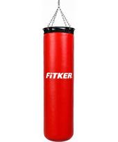 Bokso kriaušė Fitker Training, PVC - 150x35cm - Raudona