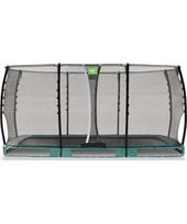 EXIT Allure Classic įleidžiamas batutas 244x427 cm, žalias
