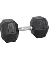 Šešiakampis hantelis inSPORTline Hexsteel 30 kg