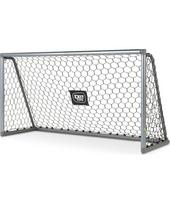 Prie grindų tvirtinami aliuminiai futbolo vartai EXIT Scala 220x120