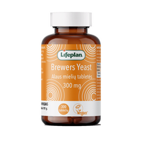 LIFEPLAN Brewer's Yeast 300mg alaus mielių, 300 tablečių