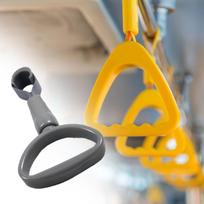 Automotive Hand Strap for Bus Grab Handle Replacement with Ergonomic Design Yellow Oval
