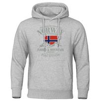 Norway Fjord Mountain Hoodies For Men Autumn Street S-Xxl Hoodie Loose Fashion High Quality Hoody Oversize Casual Clothing Women S