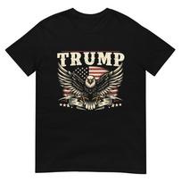 Trump marškinėliai JAV vėliava Trump prekės Donald Trump 2025 T-shirt 4XL