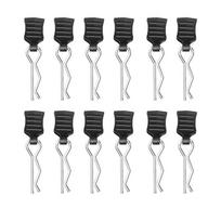 12pcs R-type RC Car Body Clips Pin with Tab RC Cars Parts Car Body Shell Clip  Model Assembly 12pcs