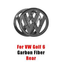Nauja Volkswagen VW emblema VW 135mm automobilio priekinių grotelių ženklelis ir 110mm galinės bagažinės dangčio logotipas Priedai Volkswag VW Golf 6