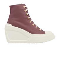 Converse  Chuck 70 De Luxe Wedge Platform High Saddle Women Sneakers Pink Trek-Tan Egret A07202C 36.5