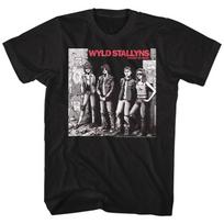 Bill and Ted Wyld Stallyns Black Adult T-Shirt L