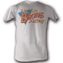 Bill and Ted Bogus White Adult T-Shirt L