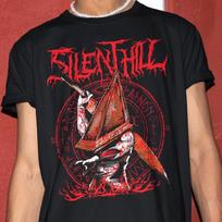 Unisex Silent Hill Pyramid Head Shirt -Horror Game Tshirt,Gamer Graphic Tees 3XL