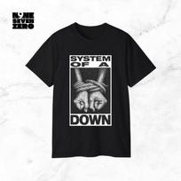System of a Down T-Shirt: Ensnared Graphic, Unisex Cotton Tee 2XL