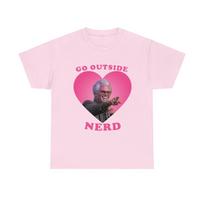 Walton Goggins Uncle Baby Billy Freeman Go outside nerd hearT-Shirt 2XL