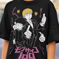Unisex, Mob Psyhco 100 Shirt, PsychoHelmet Anime Shirt, Funny Shigeo and Dimple, Japanese Anime Otaku GIFT, Psycho Manga, Psyhco 100 Tshirt S