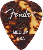 Fender Picks Medium 6 Tortoise Shell Wavelength™ Pack,