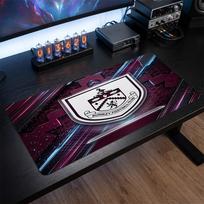 Burnley Football Print Large Mouse Pad, Anti-Slip Extended Gaming Desk Mat for Office Home 30cmx60cm（11.8x23.6inch）