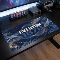 Everton Football Print Large Mouse Pad, Anti-Slip Extended Gaming Desk Mat for Office Home 30cmx60cm（11.8x23.6inch）