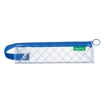 KOKUYO Campus Pen Case that doubles as a Limited Edition 50th Gray x Blue tray, Anniversary, F-VBF143-L1-3