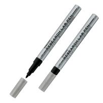 KOKUYO tyrimų laboratorijos rašiklis, atsparus alkoholiui, juodas, 2 vnt. pakuotė (PM-R100DX2SET) juoda