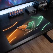 Venezia FC Football Print Large Mouse Pad, Anti-Slip Extended Gaming Desk Mat for Office Home 30cmx60cm（11.8x23.6inch）