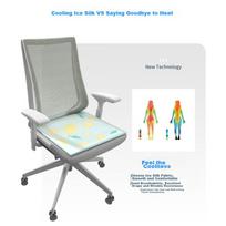 Silk Seat Cushion, Breathable Cooling Pad for Summer, Office Chair Pad for Long Sitting, Breathable Cooling Mat, Butt Pad, Seat Cushion, Chair Pad