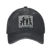 Mobs Psychos  Sun Baseball Cap 100 Stylish Unisex-Teens Washed Trucker Hat Hot Sale Hiking Fishing Snapback Cap Birthday Gift One Size