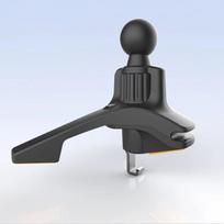 Universal Car Phone Holder Tripod with Metal Hook Clip - No Vent Blockage