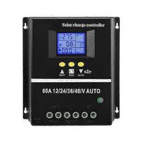 60A 80A 100A Saulės įkroviklio valdiklis Skydelio reguliatorius 12V/24V/36V/48V Automatiškai miao8