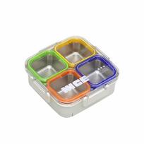 with Fork Spoon Bento Box Thermal Insulation Food Container New Divided Lunch Box  For Meal Prep Type B2