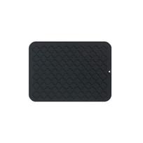 Heat-resistant Dish Drying Mat Anti-slip Insulation Pad Tableware Drain Pad  Kitchen Counter juoda